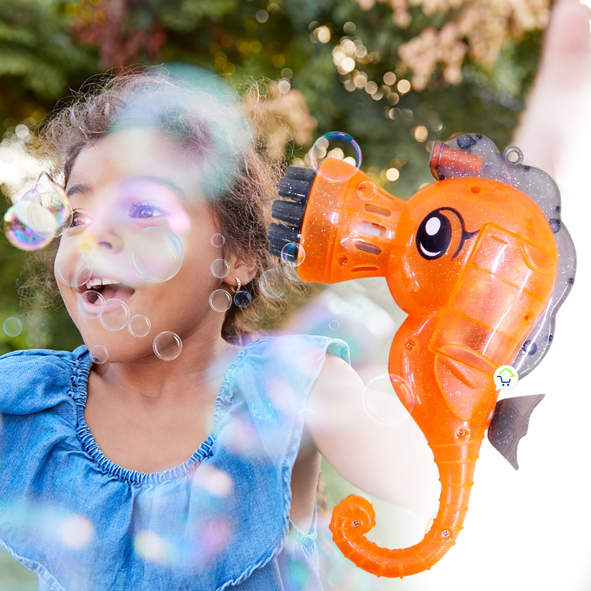 Miniatura 7 de Maquina De Burbujas Caballito De Mar 089